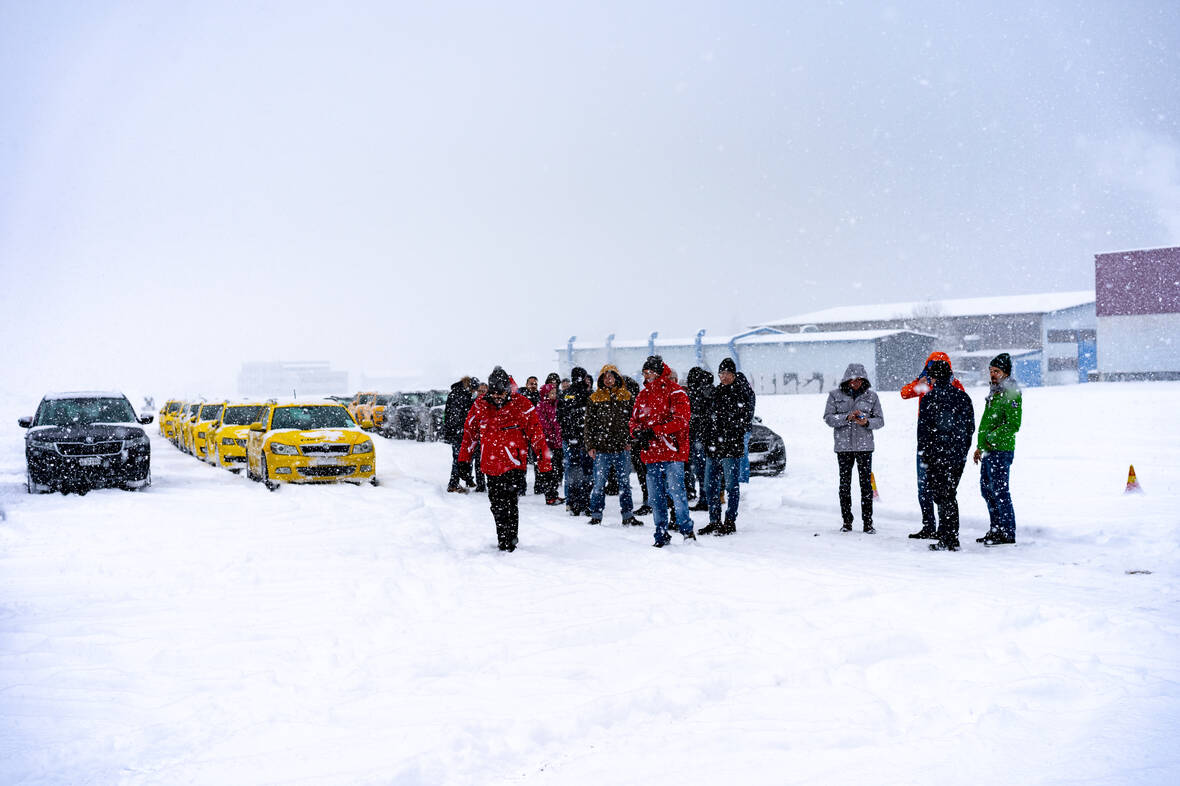 Fahrtraining in Ambri | © NeoVac